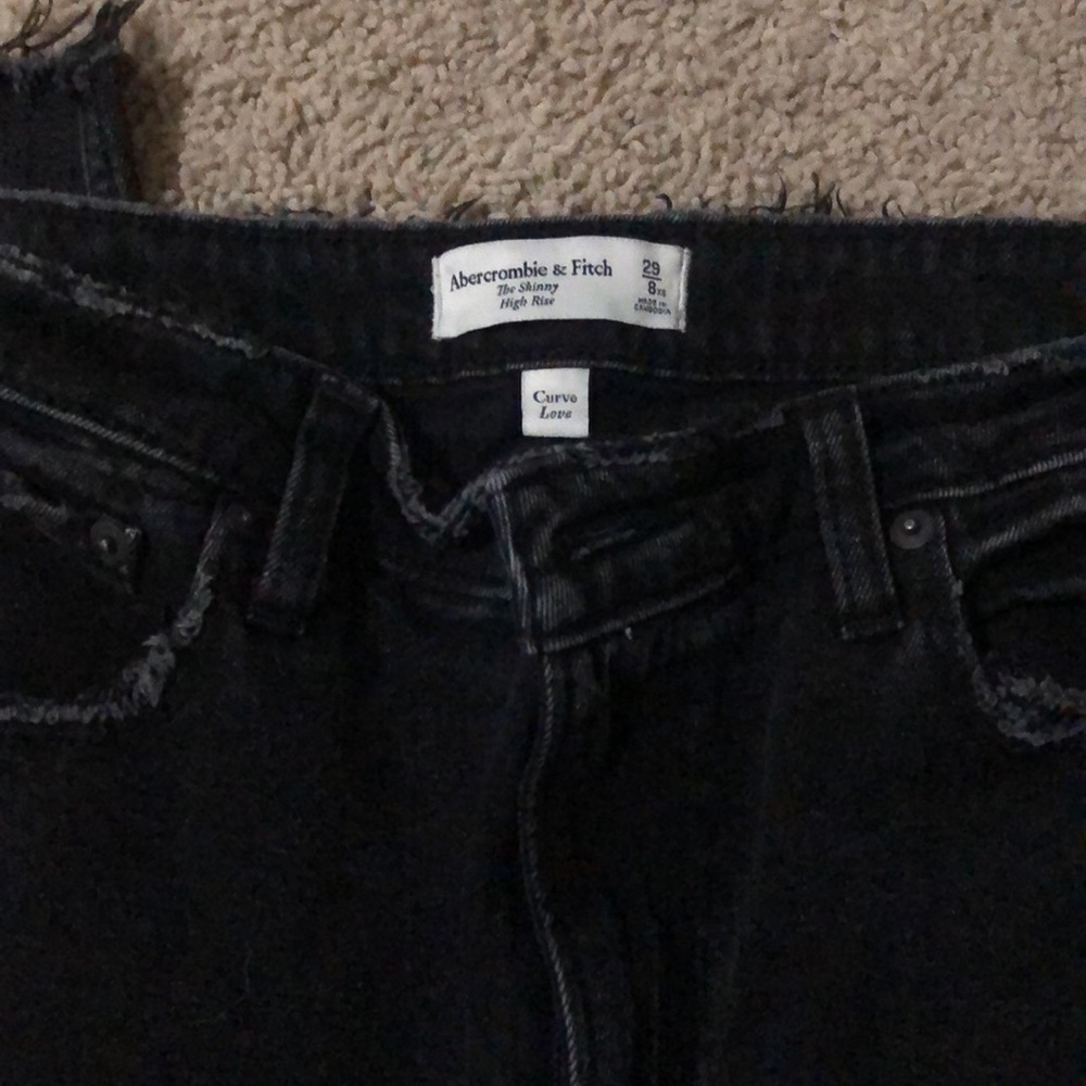 Abercrombie&Fitch Curve Love Short High rise jeans - Picture 4 of 4